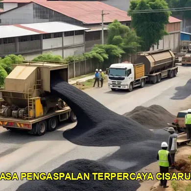 jasa pengaspalan terpercaya cisarua